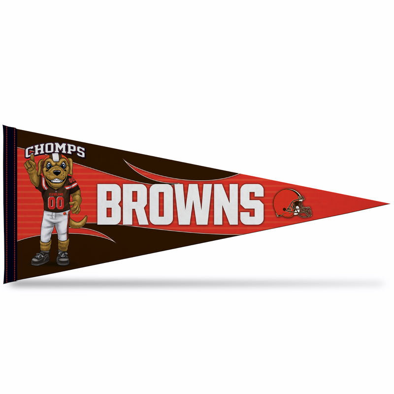 NFL Rico Industries Cleveland Browns 12" x 30" Soft Felt Pennant - EZ to Hang