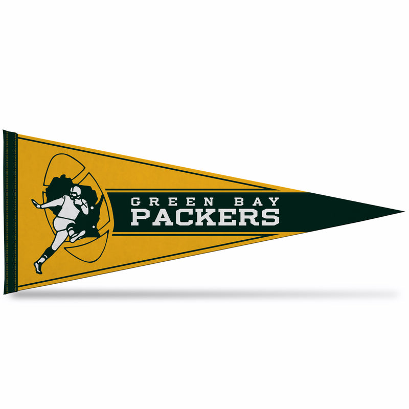 NFL Rico Industries Green Bay Packers 12" x 30" Soft Felt Pennant - EZ to Hang