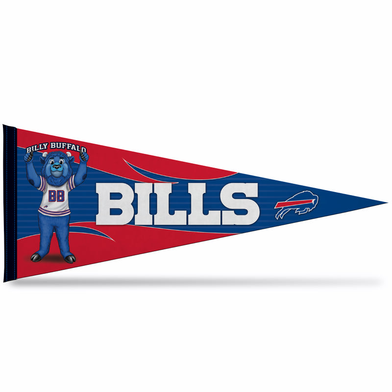 NFL Rico Industries Buffalo Bills 12" x 30" Soft Felt Pennant - EZ to Hang