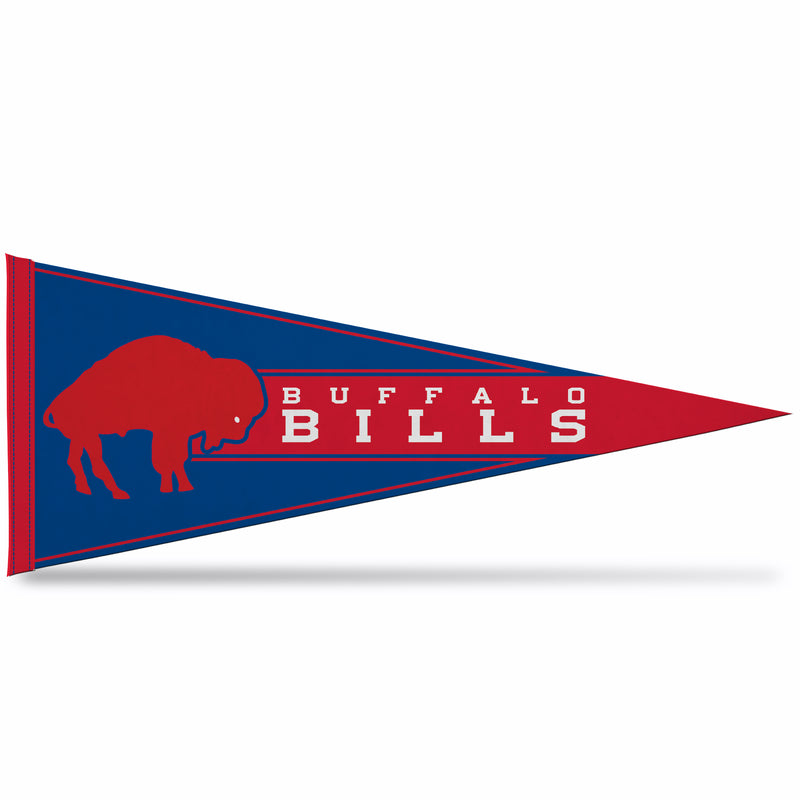 NFL Rico Industries Buffalo Bills 12" x 30" Soft Felt Pennant - EZ to Hang