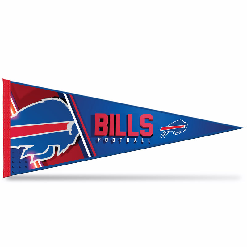 NFL Rico Industries Buffalo Bills 12" x 30" Soft Felt Pennant - EZ to Hang