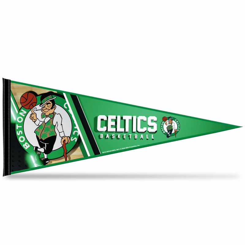 NBA Rico Industries Boston Celtics 12" x 30" Soft Felt Pennant - EZ to Hang