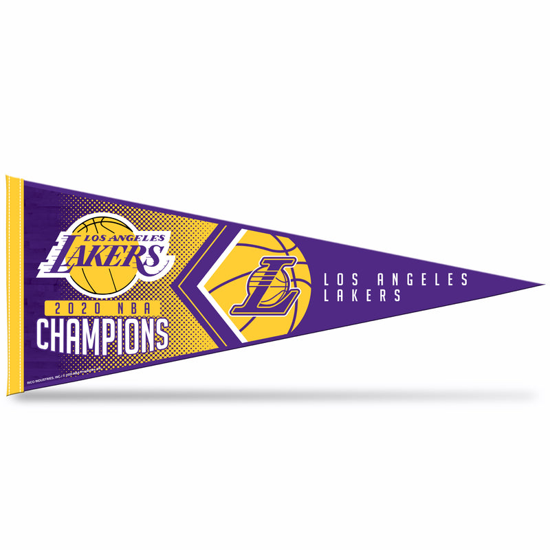 Lakers 2020 NBA Champs 12X30 Pennant (Carded)