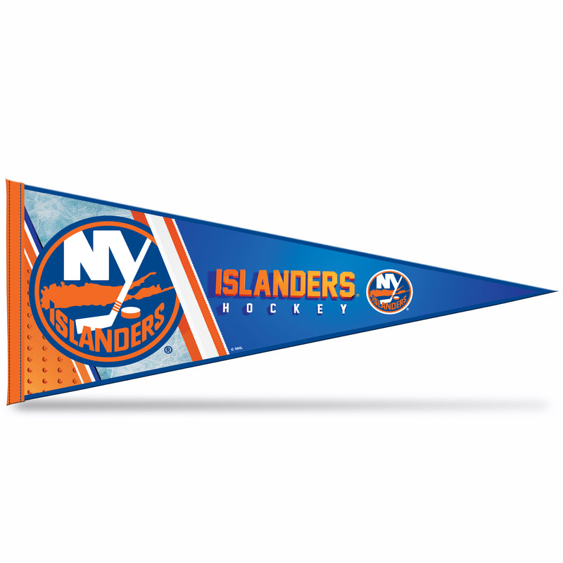 NHL Rico Industries New York Islanders 12" x 30" Soft Felt Pennant - EZ to Hang