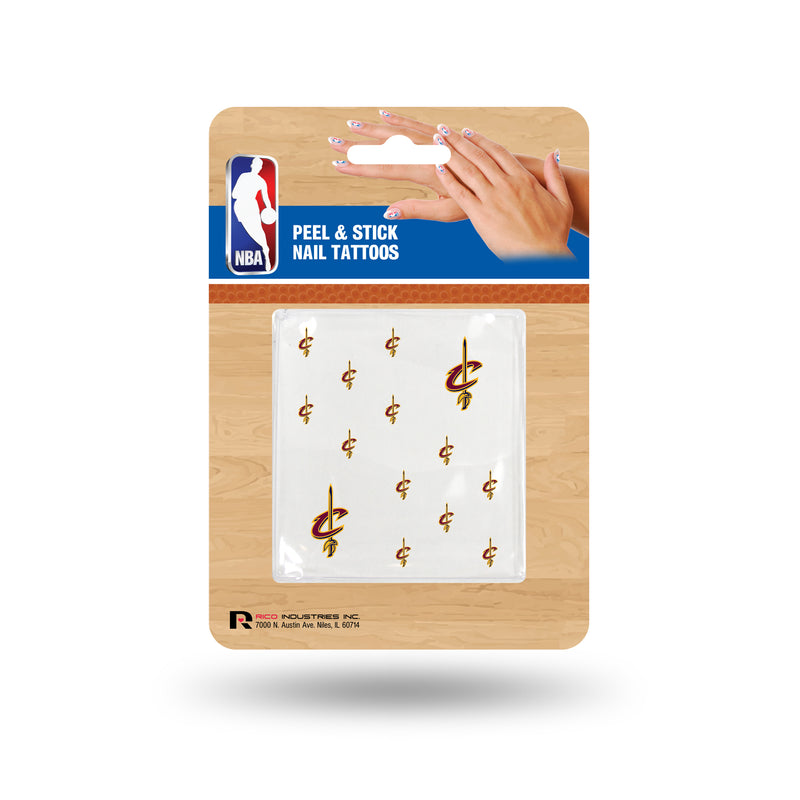 Cleveland Cavaliers Nail Tattoos