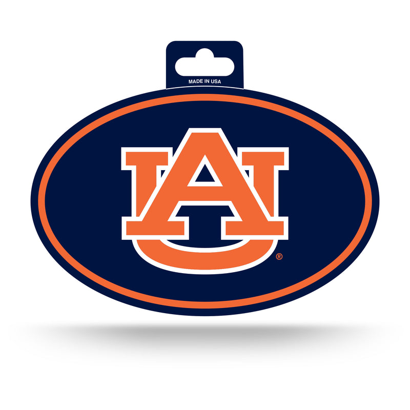 Auburn Full Color Oval Sticker