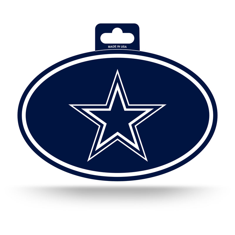 Cowboys Full Color Oval Sticker