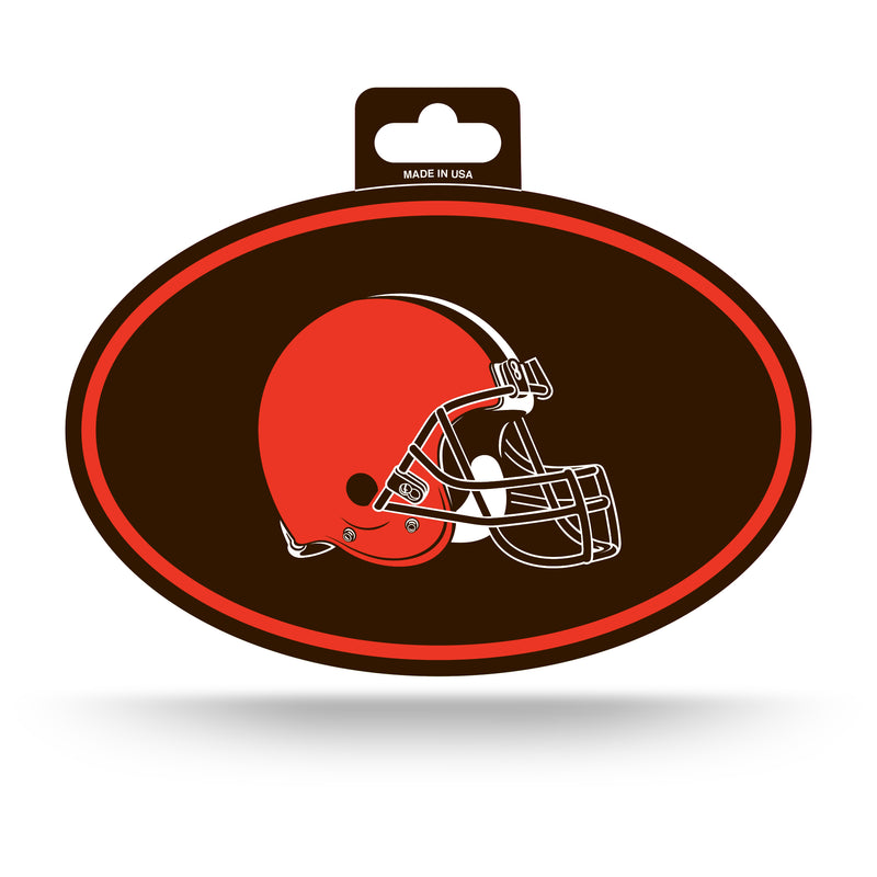 Browns Full Color Oval Sticker