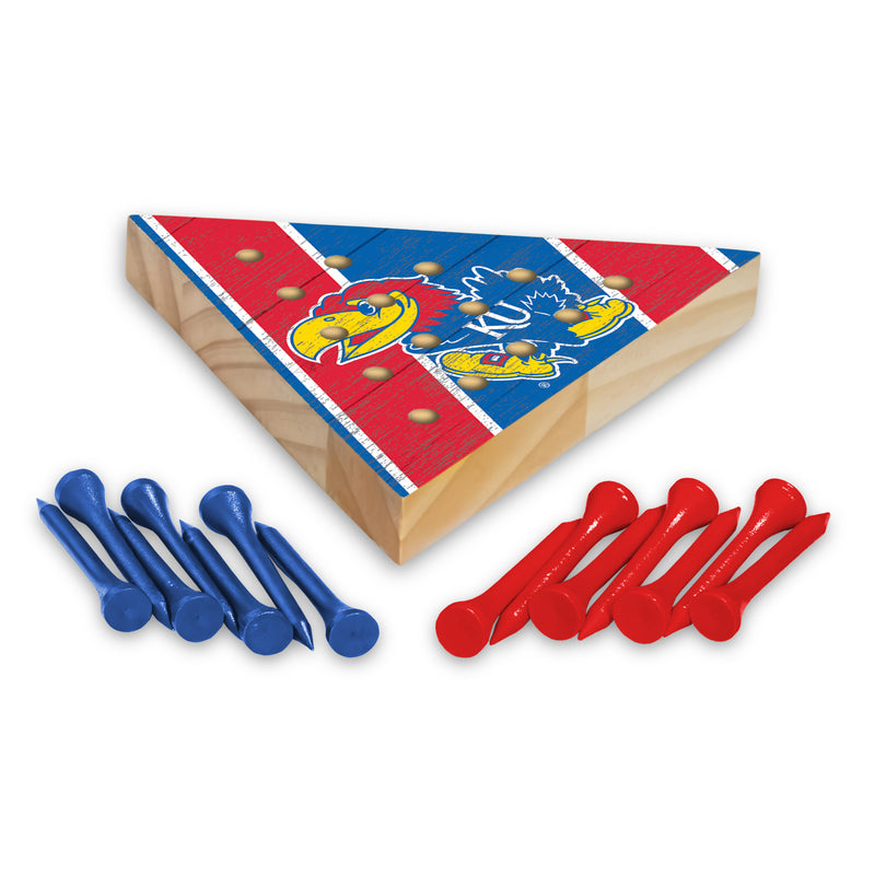 Kansas University Peg Pyramid Game