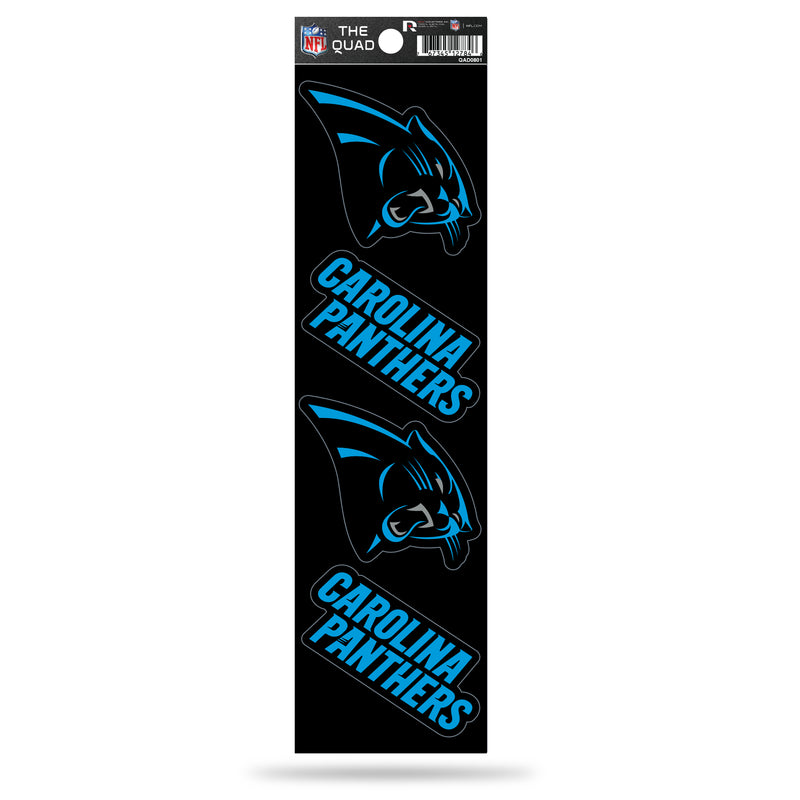 Carolina Panthers Quad Decal