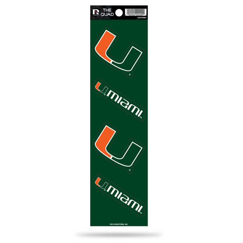 Miami The Quad Decal