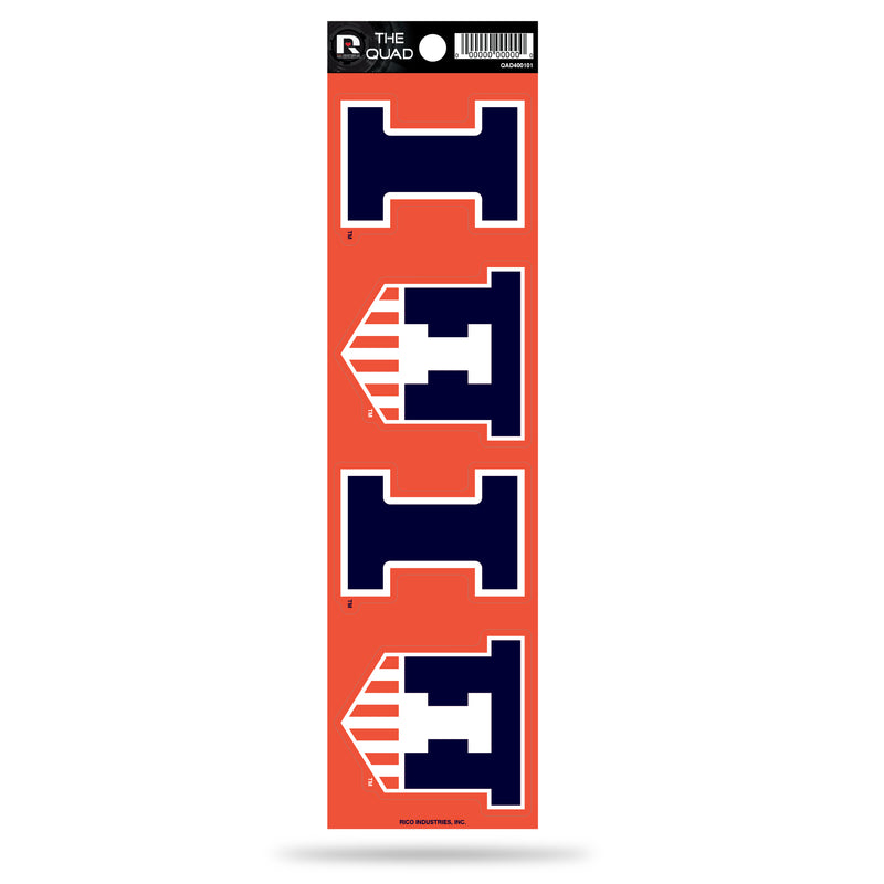 Illinois The Quad Decal