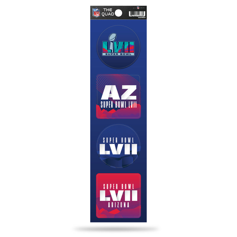 Super Bowl LVII Generic The Quad Decal