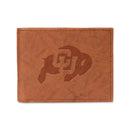 Colorado Buffaloes Genuine Leather Billfold Wallet