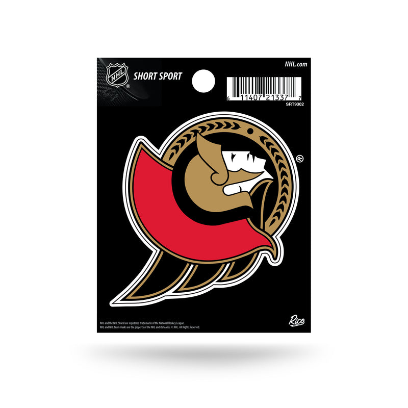 Ottawa Senators Short Sport Decal