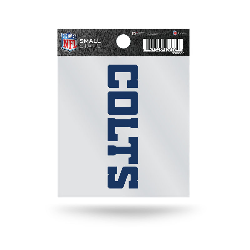 Colts Wordmark Small Static Cling