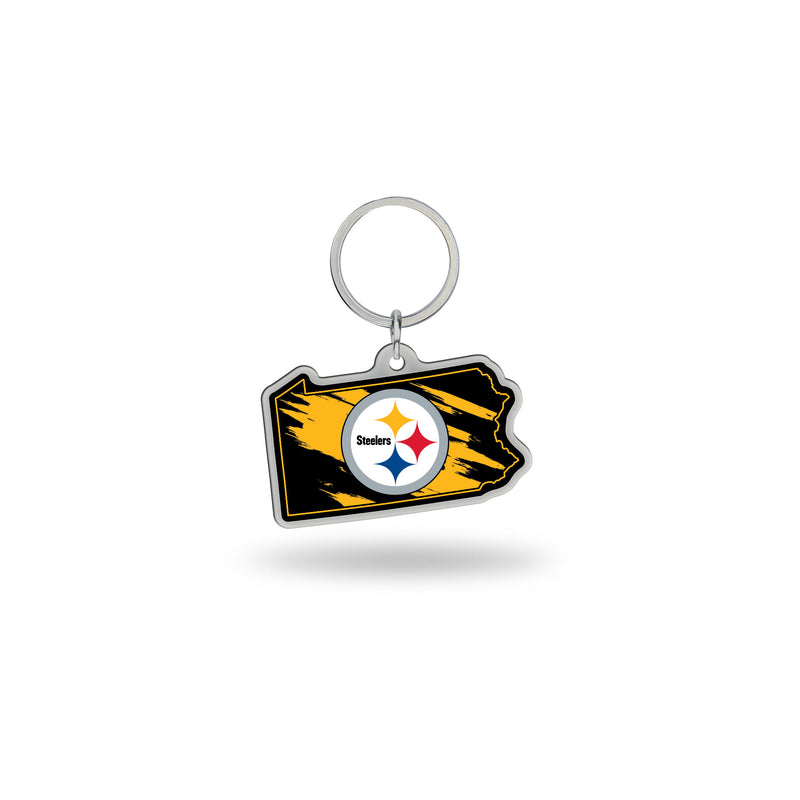 Steelers - Pennsylvania State Shaped Keychain