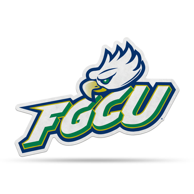 Florida Gulf Coast University Primary Logo Shape Cut Pennant