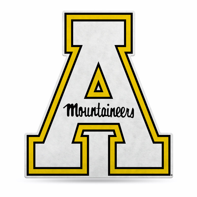 NCAA Appalachian State Mountaineers Classic Team Logo Shape Cut Pennant - Home and Living Room Décor - Soft Felt EZ to Hang By Rico Industries