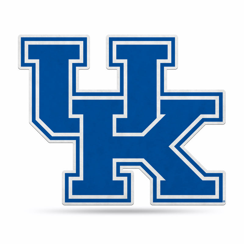 NCAA Kentucky Wildcats Classic Team Logo Shape Cut Pennant - Home and Living Room Décor - Soft Felt EZ to Hang By Rico Industries