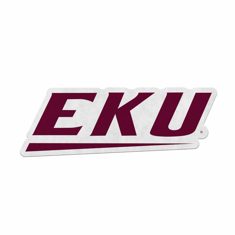 Eastern Kentucky Shape Cut Primary Logo Pennant With Header Card