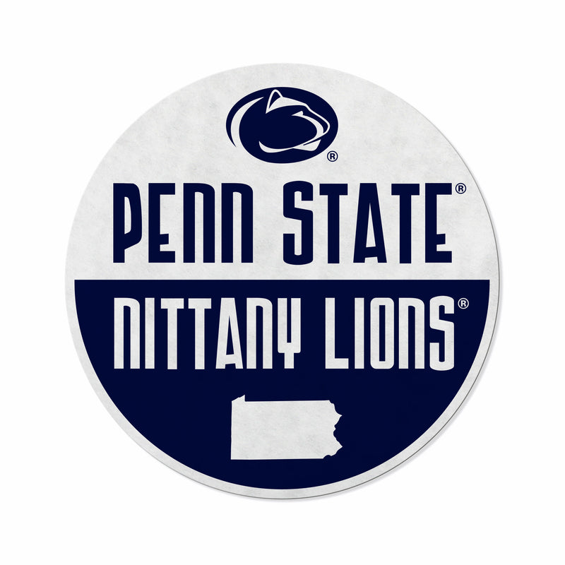 Penn State Shape Cut Logo With Header Card - Classic Design