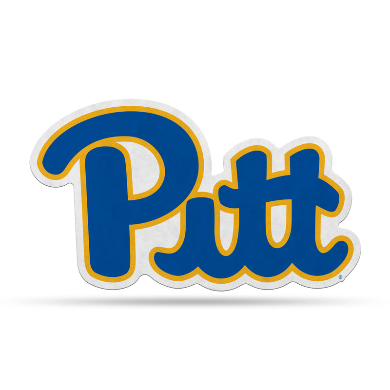 Pitt Primary Logo Shape Cut Pennant