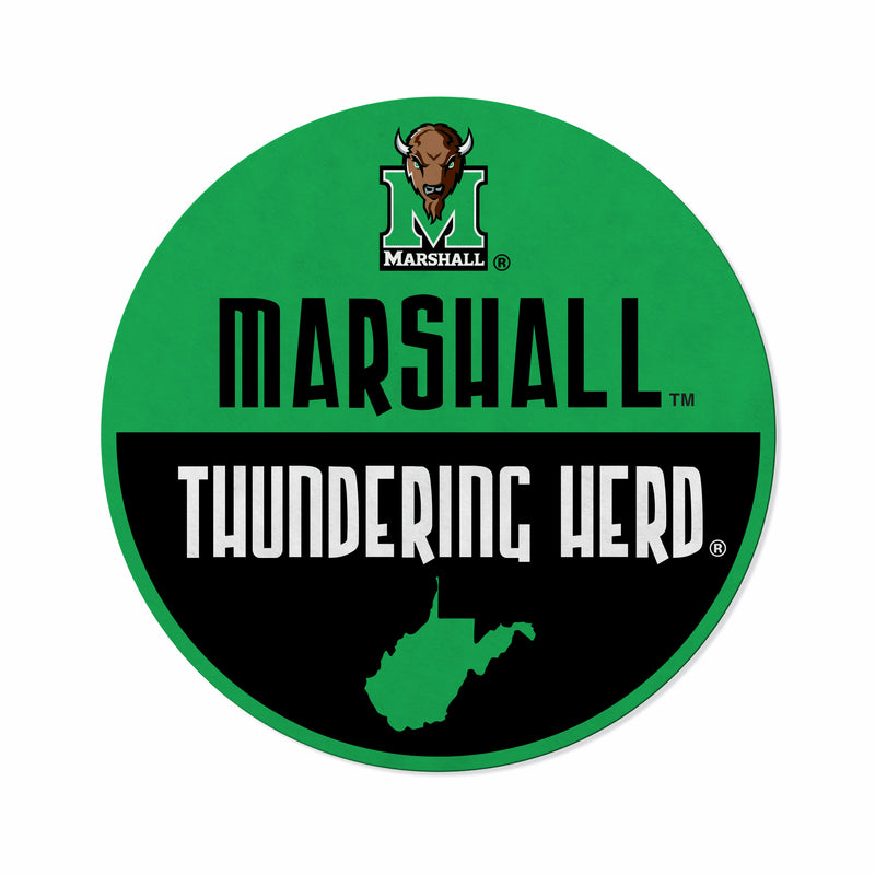 Marshall Shape Cut Logo With Header Card - Classic Design