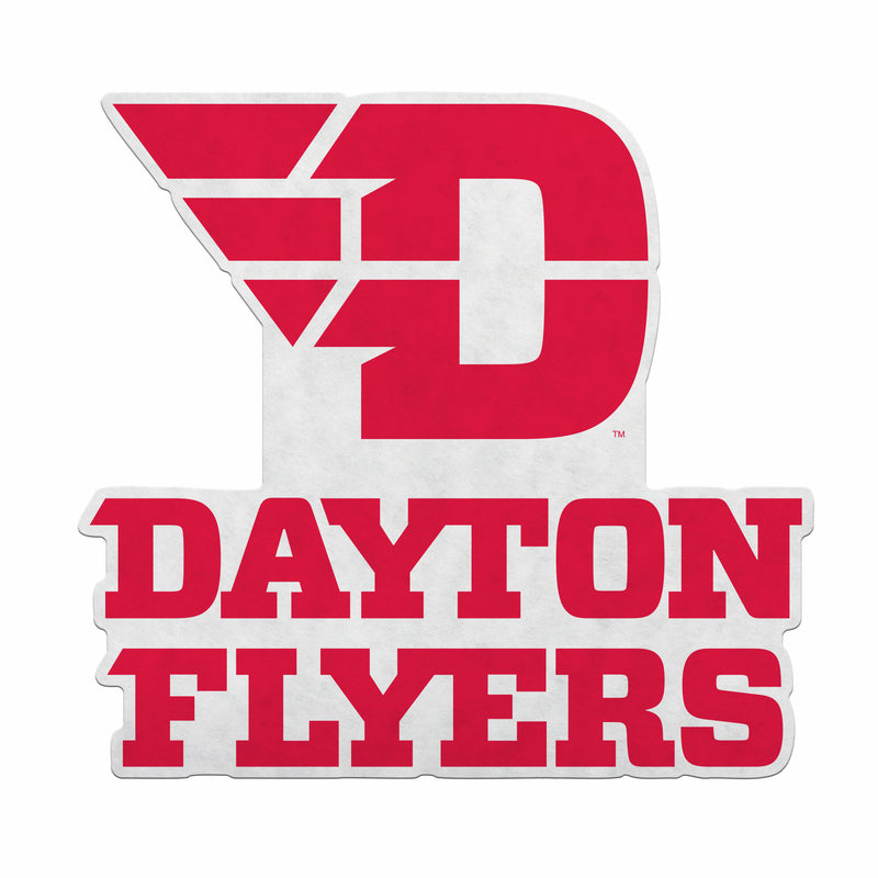 Dayton Shape Cut Primary Logo Pennant With Header Card