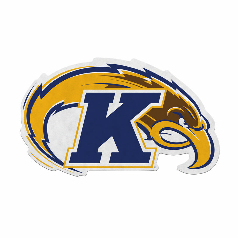 Kent State Shape Cut Primary Logo Pennant With Header Card