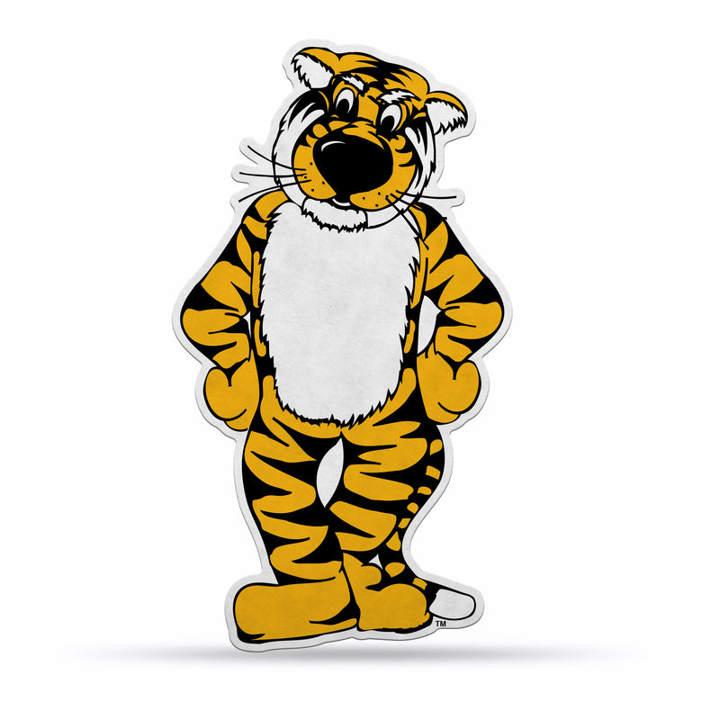 NCAA Missouri Tigers Classic Mascot Shape Cut Pennant - Home and Living Room Décor - Soft Felt EZ to Hang By Rico Industries