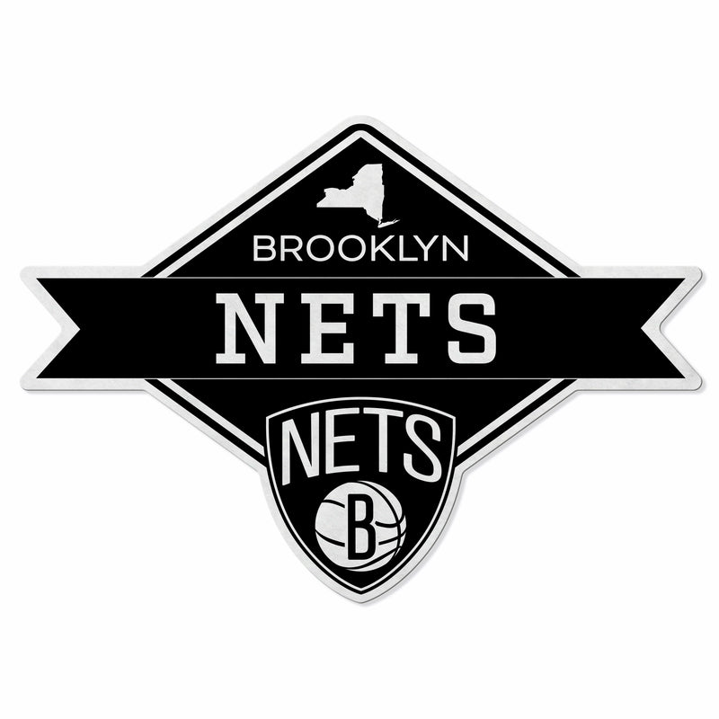 Nets Shape Cut Logo With Header Card - Diamond Design