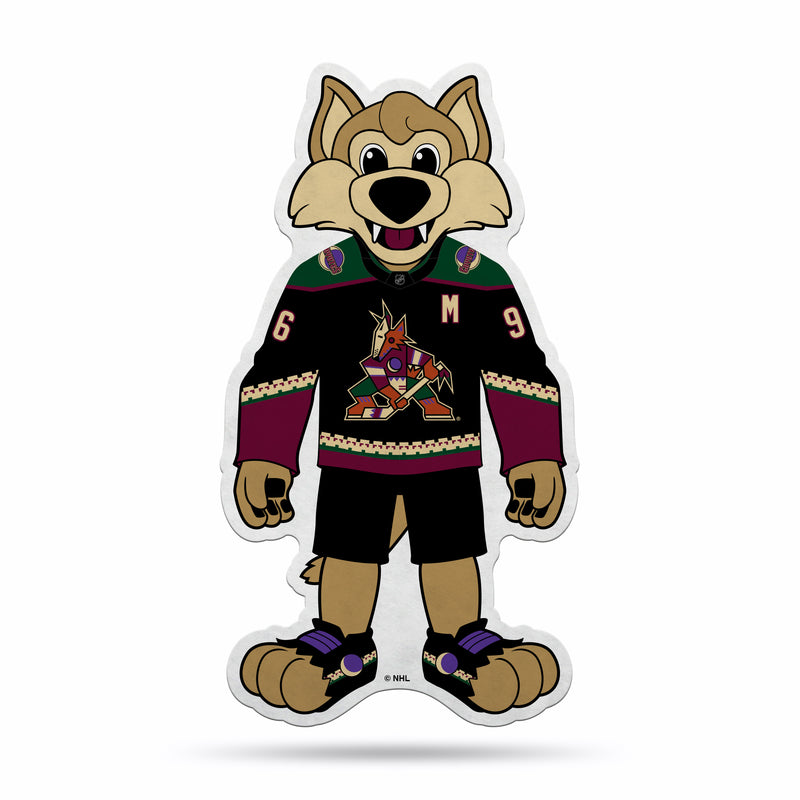 NHL Rico Industries Arizona Coyotes Mascot Shape Cut Pennant - Soft Felt EZ to Hang