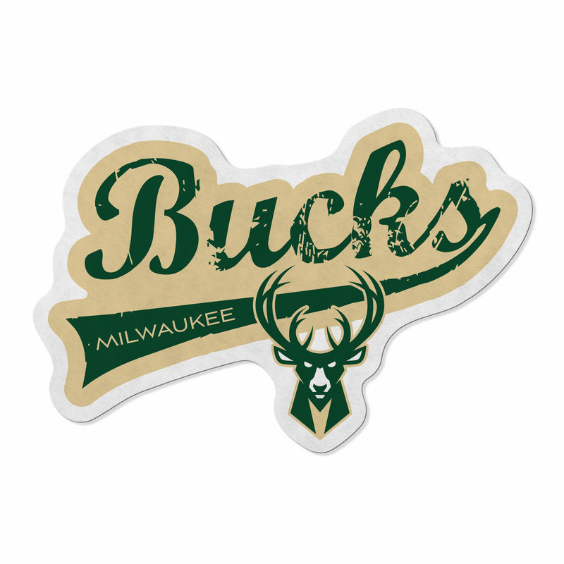 Bucks Shape Cut Logo With Header Card - Distressed Design