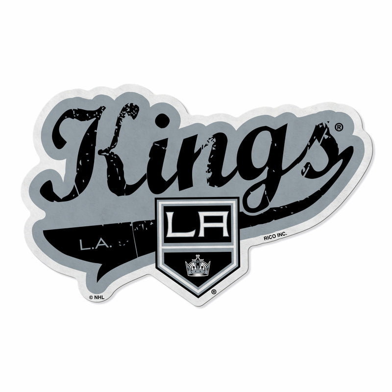 Kings - La Shape Cut Logo With Header Card - Distressed Design