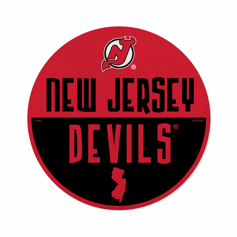 Devils Shape Cut Logo With Header Card - Classic Design