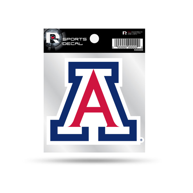 Arizona University Small Style Weeded Decal (4X4)