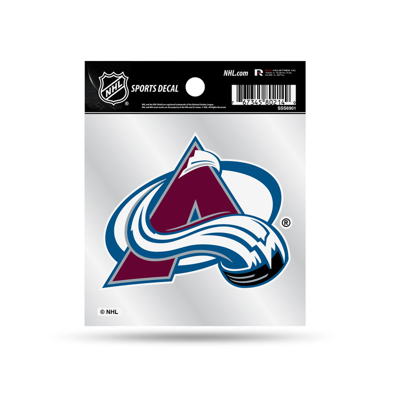 Avalanche Clear Backer Decal W/ Primary Logo (4"X4")