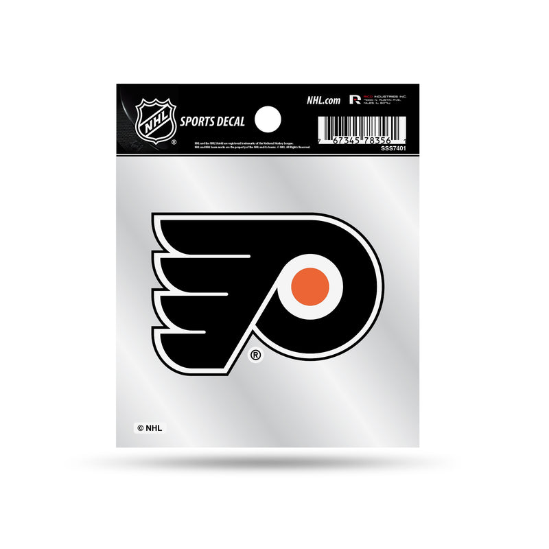 Flyers  Clear Backer Decal W/ Primary Logo (4"X4")