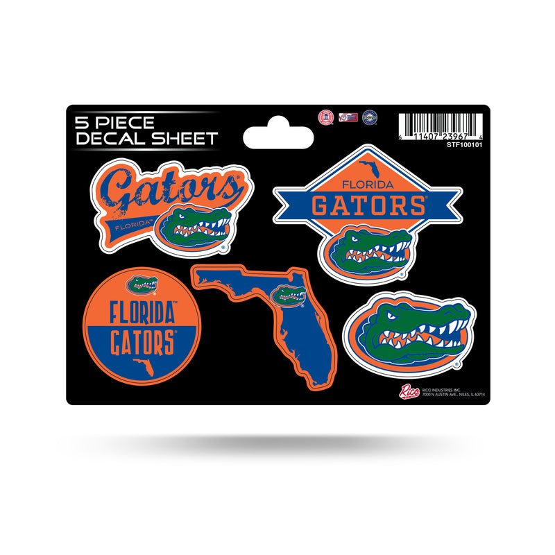 Florida University 5 Piece Decal Sheet