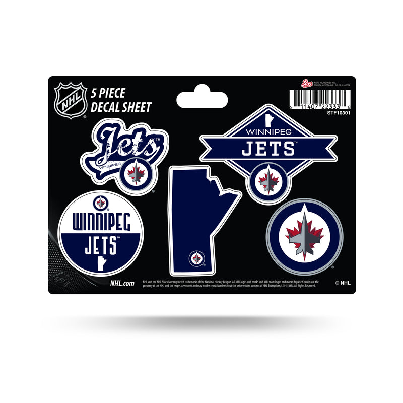 Jets - Win  5-Pc Sticker Sheet