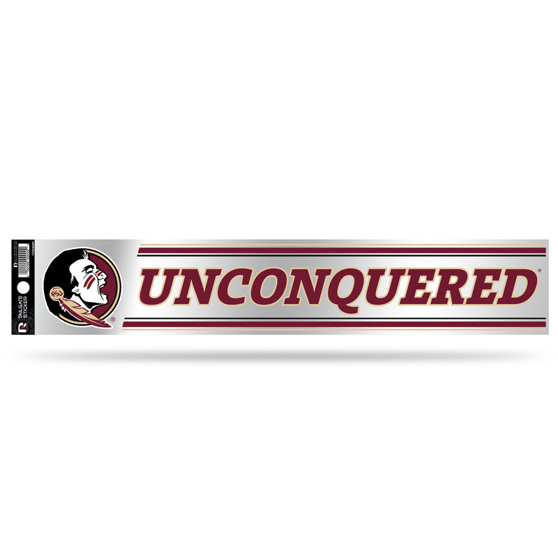 NCAA Florida State Seminoles 3" x 17" Tailgate Sticker For Car/Truck/SUV By Rico Industries