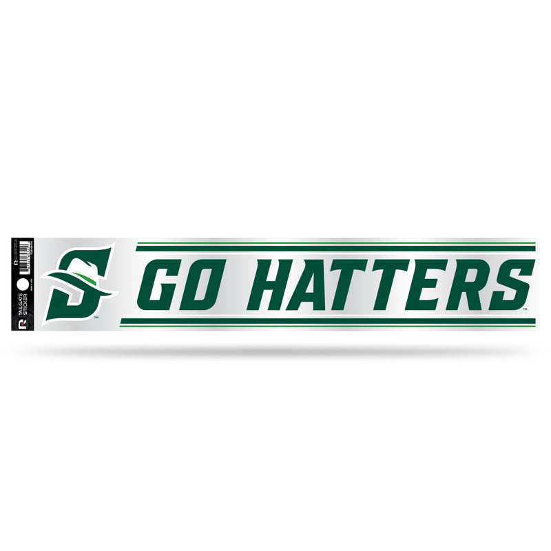 NCAA Stetson Hatters 3" x 17" Tailgate Sticker For Car/Truck/SUV By Rico Industries