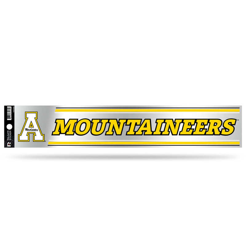 NCAA Appalachian State Mountaineers 3" x 17" Tailgate Sticker For Car/Truck/SUV By Rico Industries