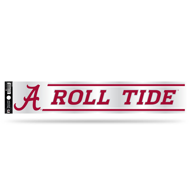 NCAA Alabama Crimson Tide 3" x 17" Tailgate Sticker For Car/Truck/SUV By Rico Industries