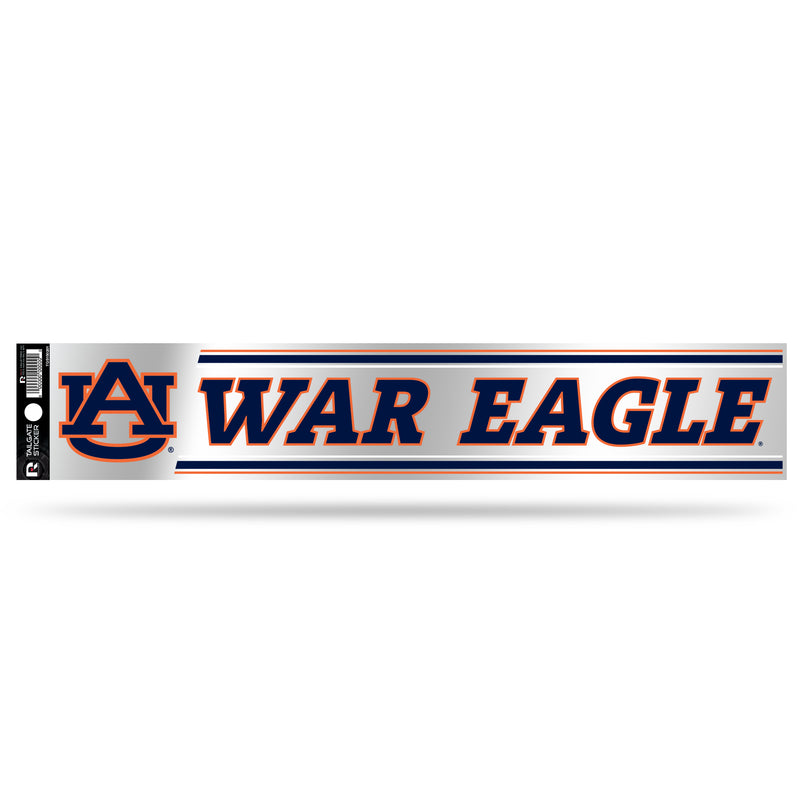 NCAA Auburn Tigers 3" x 17" Tailgate Sticker For Car/Truck/SUV By Rico Industries