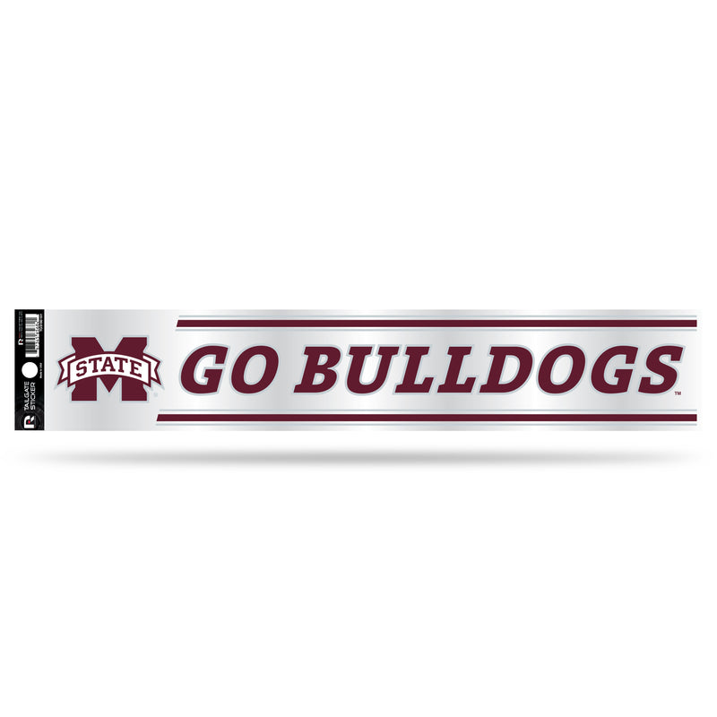 NCAA Mississippi State Bulldogs 3" x 17" Tailgate Sticker For Car/Truck/SUV By Rico Industries