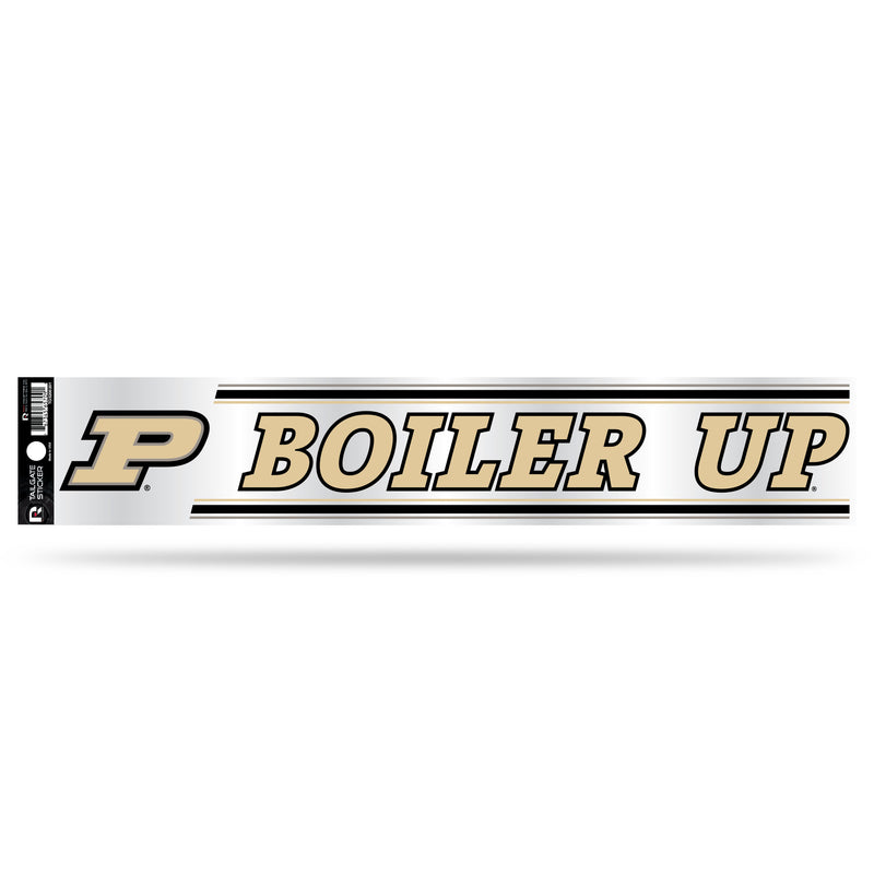 NCAA Purdue Boilermakers 3" x 17" Tailgate Sticker For Car/Truck/SUV By Rico Industries
