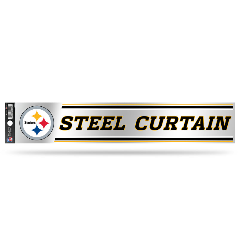 NFL Pittsburgh Steelers 3" x 17" Tailgate Sticker For Car/Truck/SUV By Rico Industries