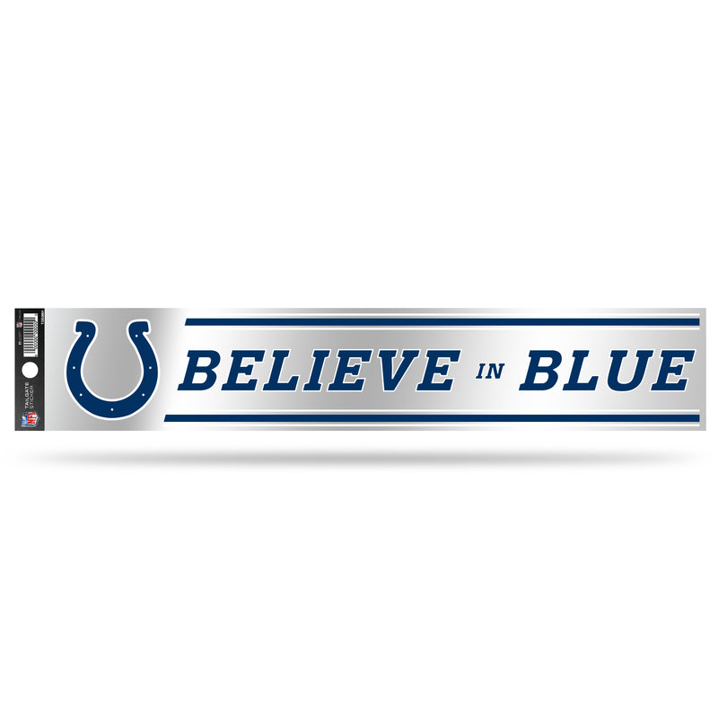 NFL Indianapolis Colts 3" x 17" Tailgate Sticker For Car/Truck/SUV By Rico Industries